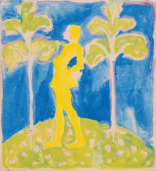 August Macke — Malvolio