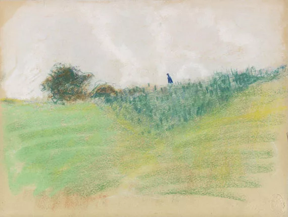 August Macke — Weg am Kreuzberg bei Bonn