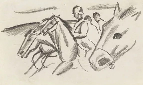 August Macke — Kürassiere