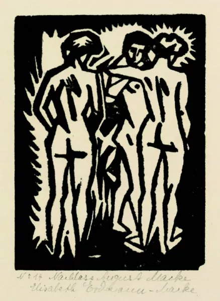 August Macke — Drei Akte