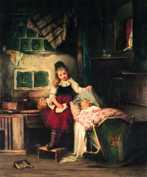 August Müller — Das Mutter-Kind-Spiel