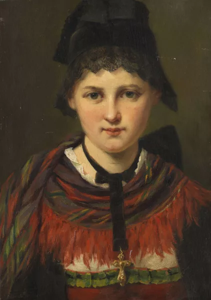August Müller — Südtiroler Mädchen