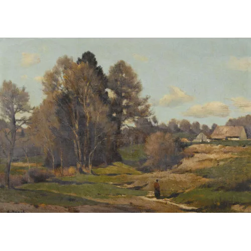 August Speck — "Vorfrühling".