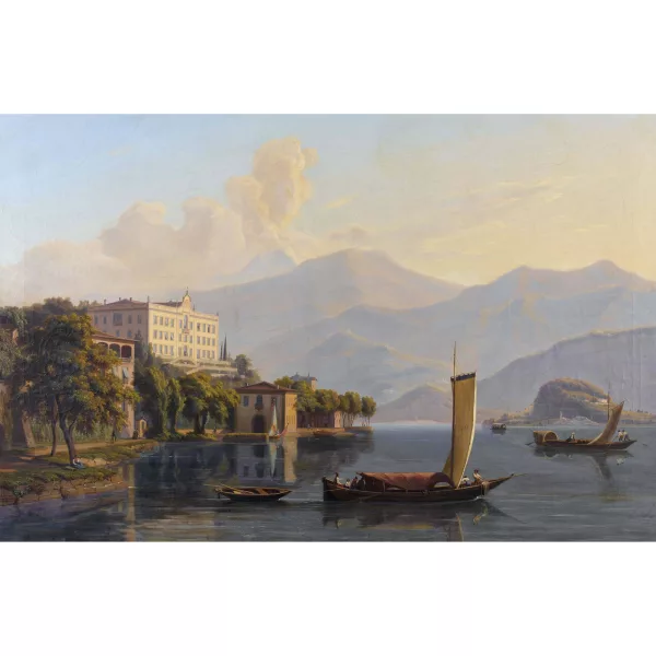 August von Bonstetten — Die Villa Carlotta am Comer See.