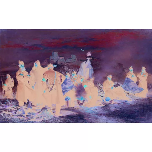 Auguste Bachelin — "Avant-poste à Mariastein".