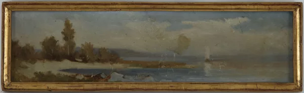 Auguste Bachelin — Auguste Bachelin (1830-1890), \\Paysage pris depuis