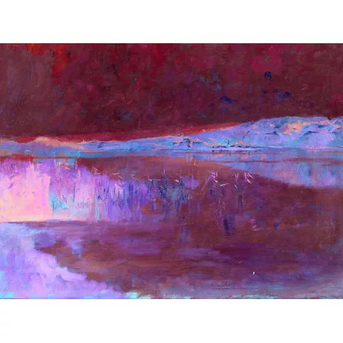 Auguste Bachelin — "Lac de Neuchâtel".