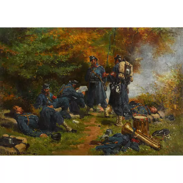 "Halte d'infanterie"