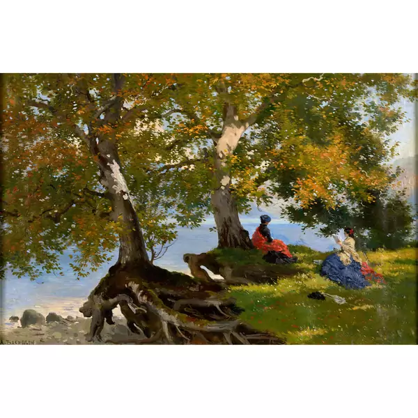 "Près Faulensee. Lac de Thoune"
