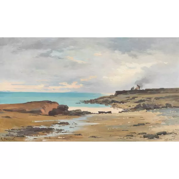 "Rive du Lac de Neuchâtel, près Marin"