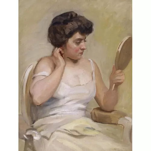 Femme au miroir