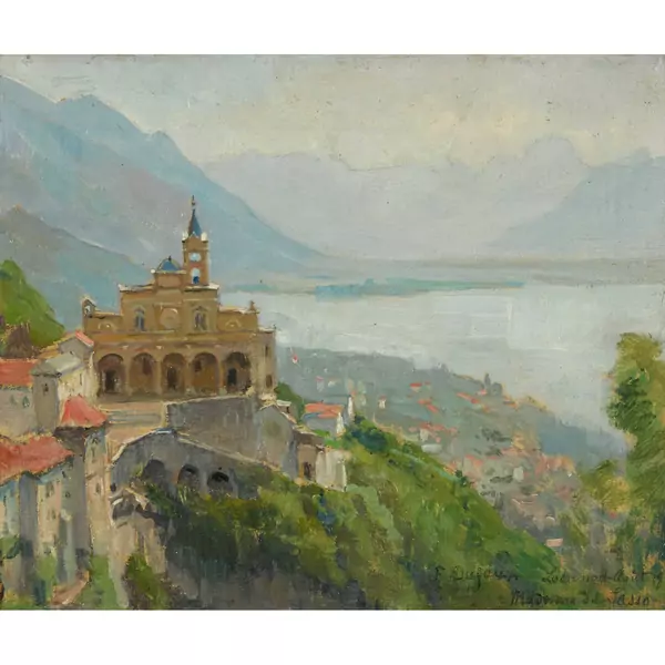 Die Wallfahrtskirche Madonna del Sasso in Orselina