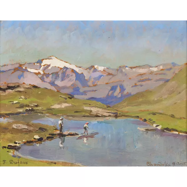 Bergsee bei Chandolin