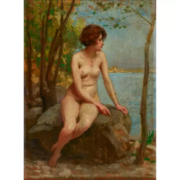 Nu au bord du lac