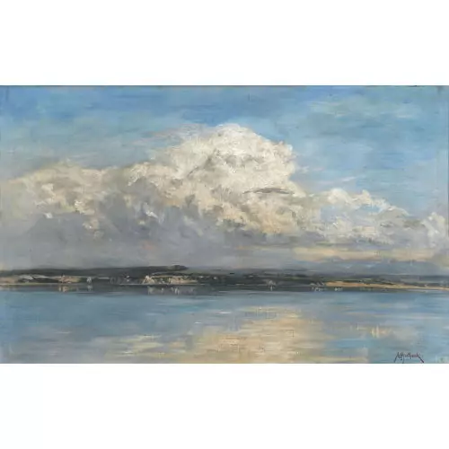 Wolken über dem Neuenburgersee