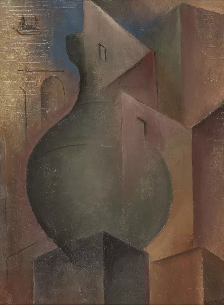 Auguste Sandoz — Composition géométrique
