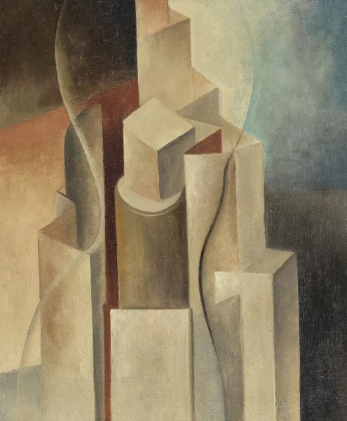 Auguste Sandoz — Composition abstraite