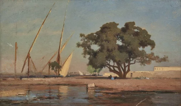 Auguste Veillon le capitaine — Vue d'Egypte