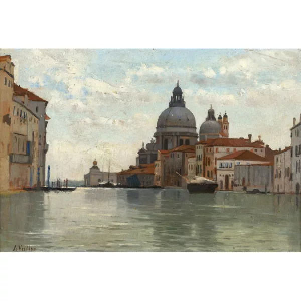 Auguste Veillon le capitaine — Santa Maria della Salute in Venedig.