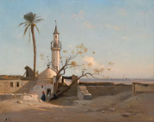 Auguste Veillon le capitaine — Mosquée du port de Giseh