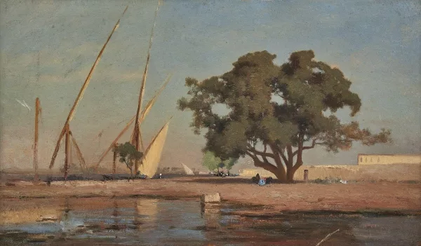 Auguste Veillon le capitaine — Vue d'Egypte