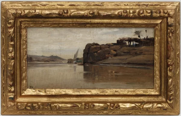 Auguste Veillon le capitaine — Paysage d'Egypte,