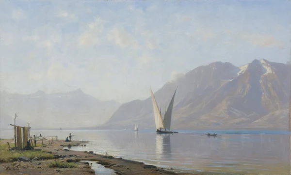 Auguste Veillon le capitaine — LAC LÉMANLAKE GENEVA