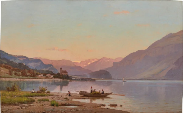 Auguste Veillon le capitaine — Lake Brienz