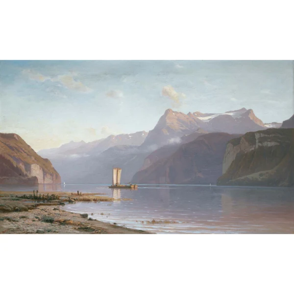Auguste Veillon le capitaine — LAC DES QUATRE CANTONS LAKE LUCERNE