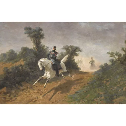 Auguste Viande — Reitende Artillerie.