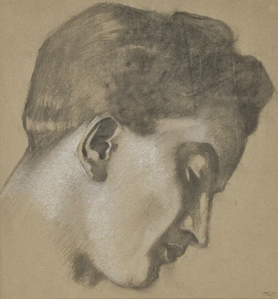 Augusto Giacometti — Kopfstudie 3, 1924