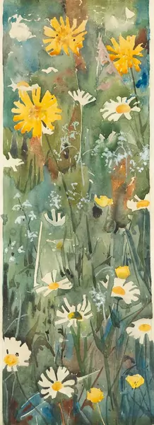 AUGUSTO GIACOMETTI — Flower meadow. Circa 1896. — Koller Auktionen
