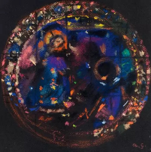 GIACOMETTI, AUGUSTO — Sketch after a glass window in the Florence Cathedral II. 1936. — Koller Auktionen