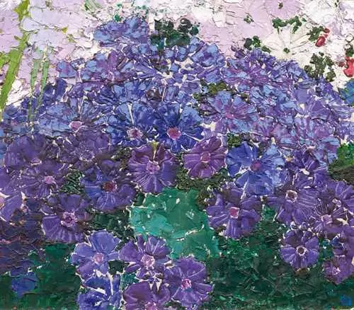 AUGUSTO GIACOMETTI — Blaue Blumen. 1911. — Koller Auktionen