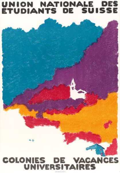 Augusto Giacometti — Union Nationale des Etudiants de Suisse - Colonies de vacances, 1928
