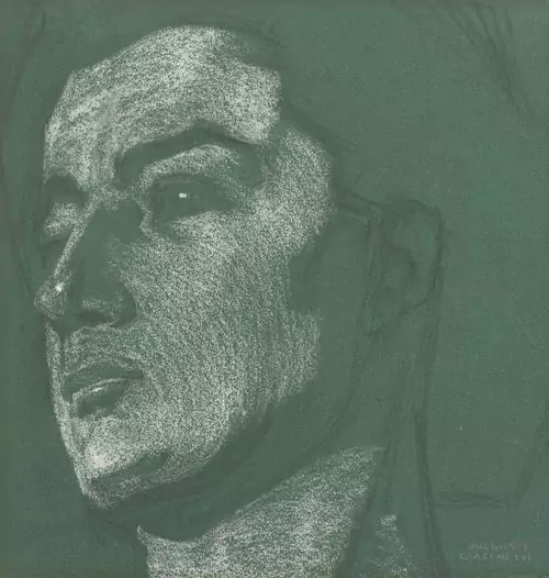AUGUSTO GIACOMETTI — Kopfstudie eines jungen Mannes. — Koller Auktionen