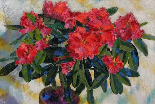 AUGUSTO GIACOMETTI — Rhododendron. 1938. — Koller Auktionen