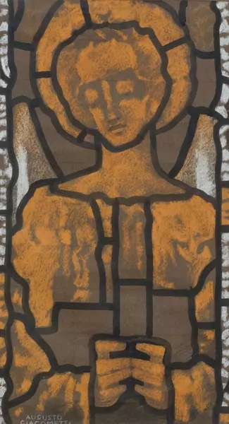 GIACOMETTI, AUGUSTO — Study for a window of a church. — Koller Auktionen