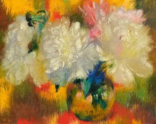 AUGUSTO GIACOMETTI — Peonies. 1932. — Koller Auktionen