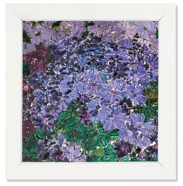 Augusto Giacometti — Blaue Blumen, 1911