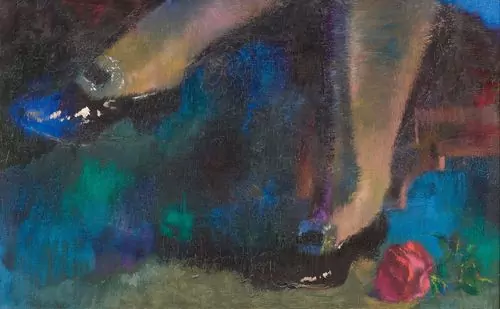 AUGUSTO GIACOMETTI — Rote Rose. 1928. — Koller Auktionen