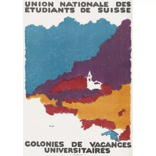 Augusto Giacometti — "Union Nationale des Etudiants de Suisse".