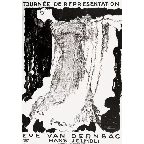 Augusto Giacometti — "Tournée de représentation...".
