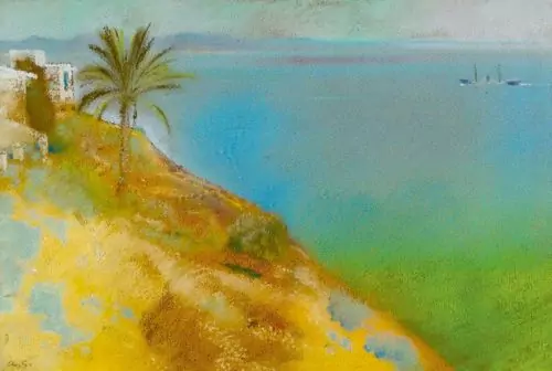 AUGUSTO GIACOMETTI — Sidi-Bou-Saïd I, Nordafrikanische Küste. 1932. — Koller Auktionen