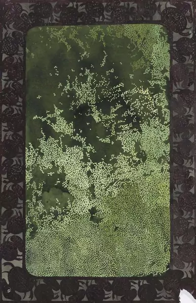 AUGUSTO GIACOMETTI — Felsen und Moos (Randornament mit Käfermotiv). — Koller Auktionen
