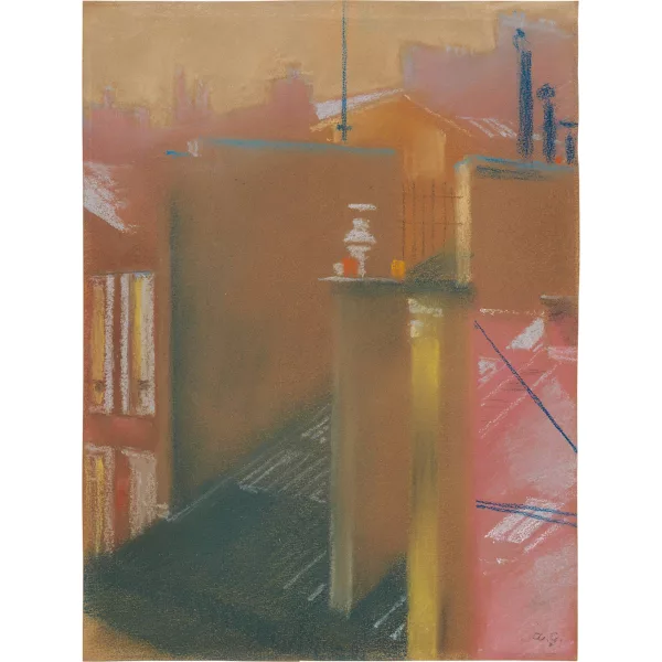Augusto Giacometti — Dächer in Paris