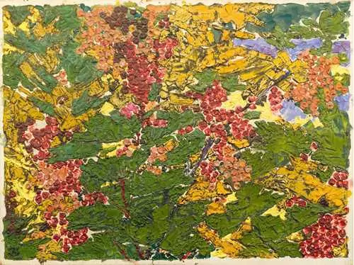 AUGUSTO GIACOMETTI — Zweig mit roten Beeren. 1911. — Koller Auktionen