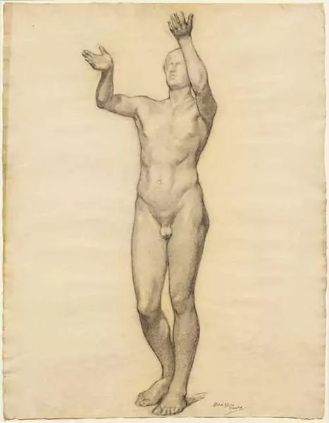 AUGUSTO GIACOMETTI — Study of an antique sculpture. 1893. — Koller Auktionen