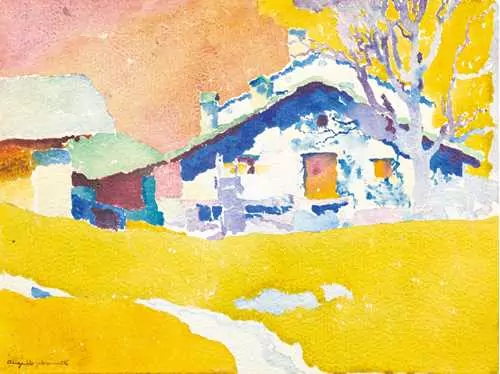 AUGUSTO GIACOMETTI — Mein Geburtshaus. Um 1914. — Koller Auktionen