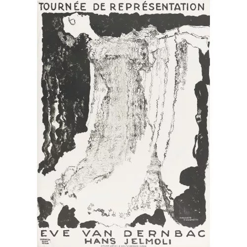 Augusto Giacometti — "Tournée de Représantation...".